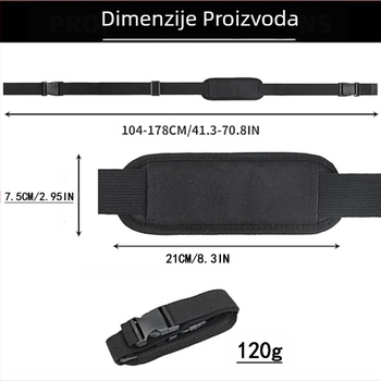 Prekogranični proizvodi za vanjsku upotrebu Amazon kampiranje vruća rasprodaja višenamjenski remen za piknik stolica podesiva višenamjenska naramenica