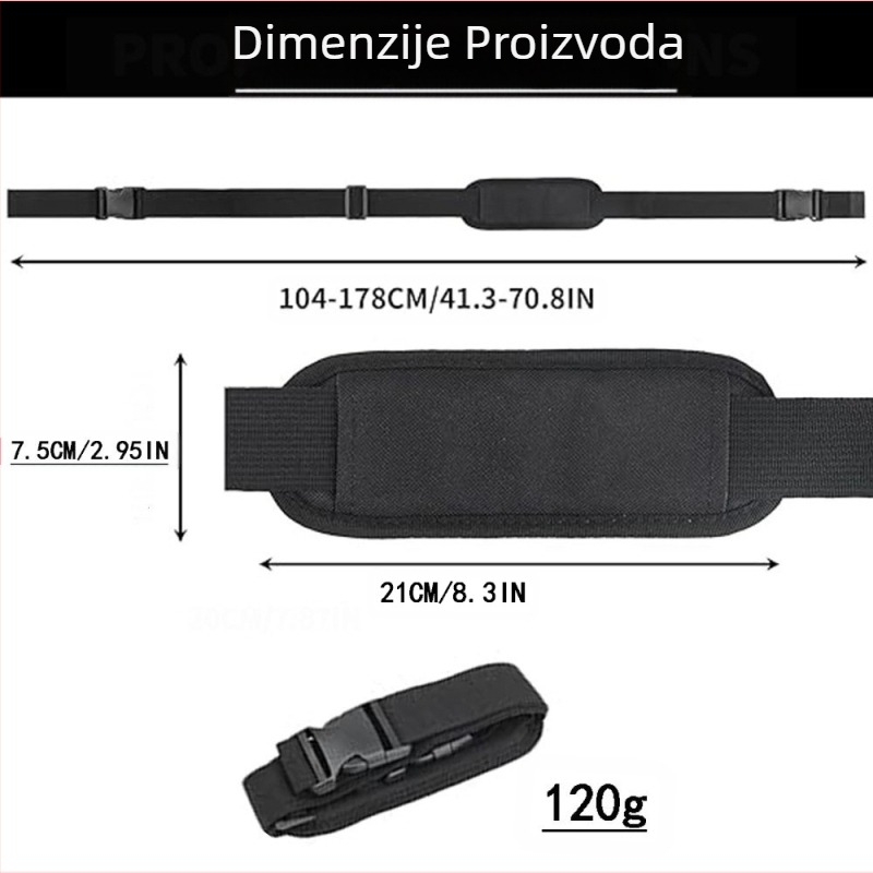 Prekogranični proizvodi za vanjsku upotrebu Amazon kampiranje vruća rasprodaja višenamjenski remen za piknik stolica podesiva višenamjenska naramenica