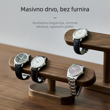 Nosač za pohranu satova, stalak za ukrase za stol od punog drva, stalak za pohranu, lanac, lanac, stalak za lanac, izravna prodaja od AliExpress proizvođača