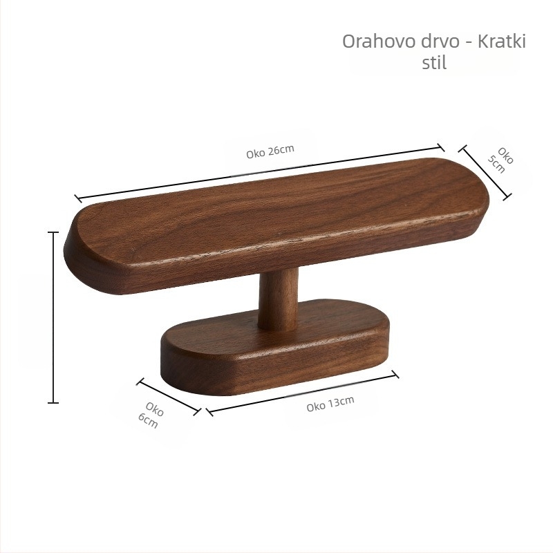 Nosač za pohranu satova, stalak za ukrase za stol od punog drva, stalak za pohranu, lanac, lanac, stalak za lanac, izravna prodaja od AliExpress proizvođača