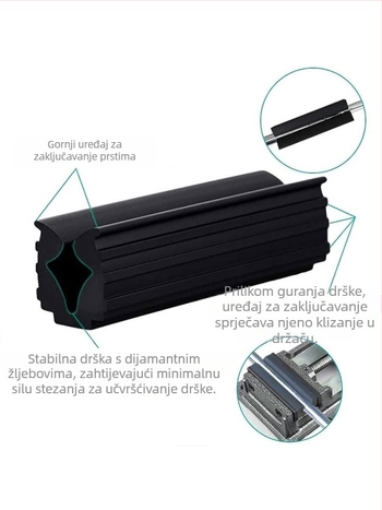 Alat za zamjenu golf gripa, trodijelni alat za skidanje, 13-dijelna dvostrana traka, gumena stezaljka, pribor za golf