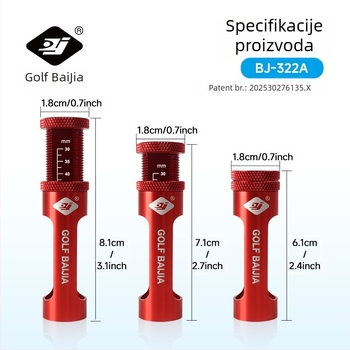 Parksonov novi partner za golf, broj patenta 202530276135.X Dizajn patenta