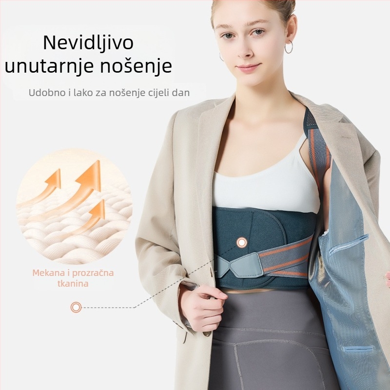 Bulex novi prekogranični specijalni sportski i fitness pojas za potporu struka uniseks prozračni korekcijski pojas, bezplatna dostava