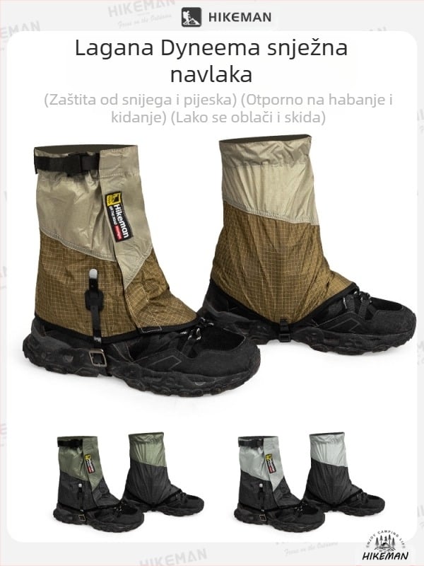 Planinar Planinarenje Planinarenje Snježni pokrivač Vanjski Kampiranje Lagani Pustinjski Skijanje Otporni na pijesak Otporni na snijeg Navlaka za stopala Navlaka za noge