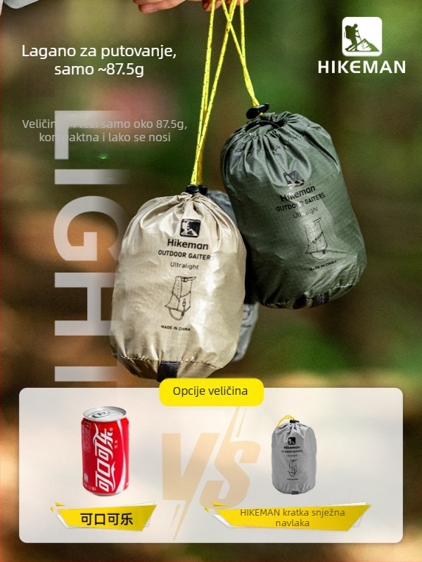 Planinar Planinarenje Planinarenje Snježni pokrivač Vanjski Kampiranje Lagani Pustinjski Skijanje Otporni na pijesak Otporni na snijeg Navlaka za stopala Navlaka za noge