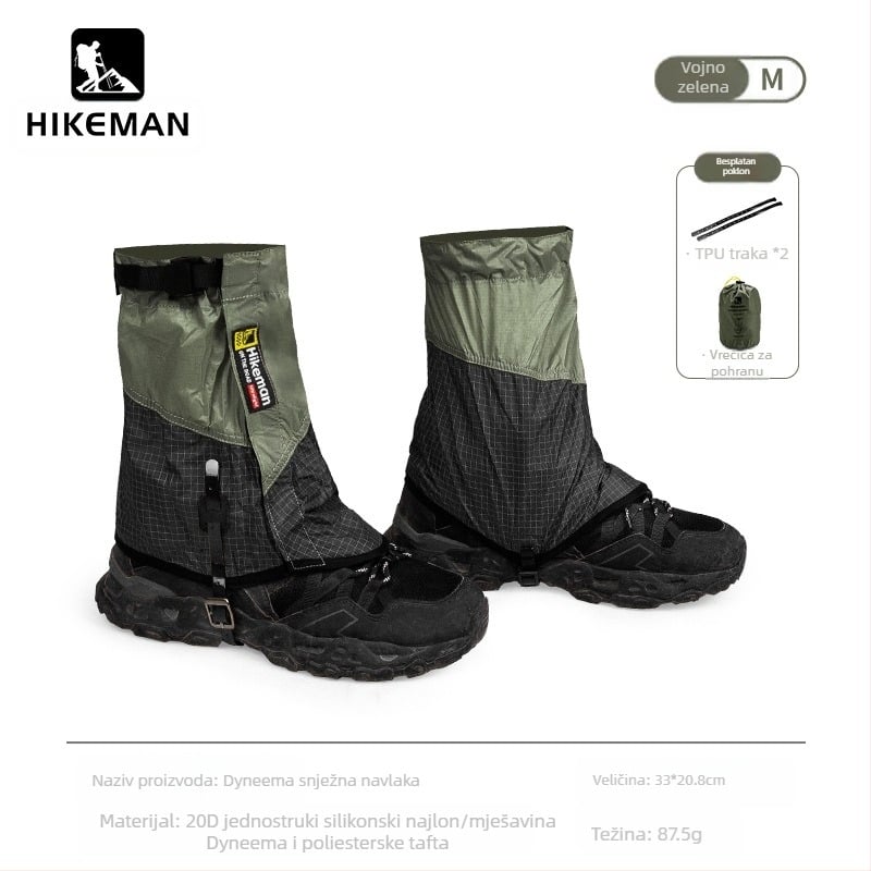 Planinar Planinarenje Planinarenje Snježni pokrivač Vanjski Kampiranje Lagani Pustinjski Skijanje Otporni na pijesak Otporni na snijeg Navlaka za stopala Navlaka za noge