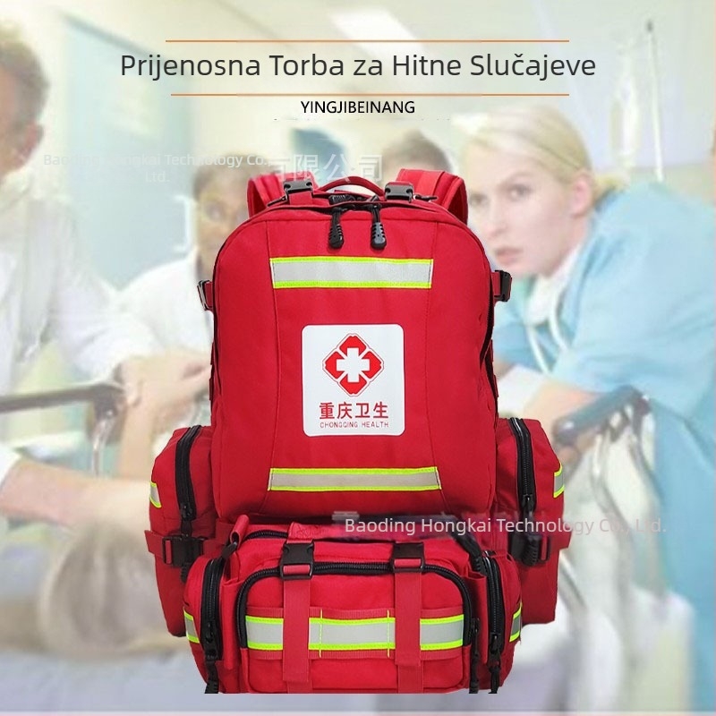 Ruksak za prvu pomoć, Otporni na udarce i komplet za hitne slučajeve u slučaju katastrofe, Komplet za medicinsku higijenu i spašavanje, Ruksak, Higijenski ruksak za hitne slučajeve 72 sata