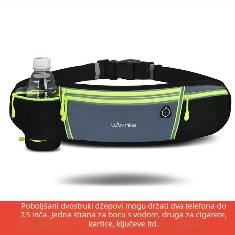 Nova prekogranična torba za pojas za sportove na otvorenom, pribor za trčanje i biciklizam, torba za pojas za muškarce i žene, višenamjenska torba za pojas
