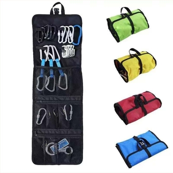 Prekogranična vruća prodajna torba za vanjsko planinarenje, kampiranje, penjanje po stijenama, užad za pohranu, vodootporna višenamjenska torba za alat s kukom