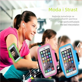 Nova sportska narukvica za trčanje i torba za ruku za mobilni telefon za Apple iPhone 7plus/iPhone XSXR