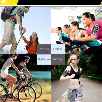 Nova sportska narukvica za trčanje i torba za ruku za mobilni telefon za Apple iPhone 7plus/iPhone XSXR