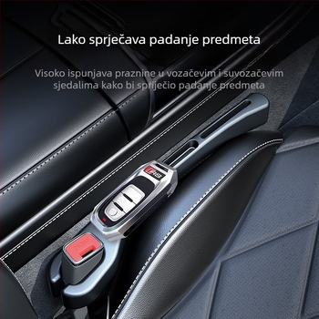 Prekogranična kutija za pohranu, spuštajuća autosjedalica, nepropusna traka za čep, bočni razmak autosjedalice, zaštitni čep za punjenje razmaka