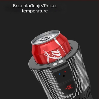 Prijenosni automobilski hladnjak za automobil preko granice, brza rashladna šalica, mala poluvodička rashladna šalica za automobil s toplom i hladnom vodom za kućnu upotrebu