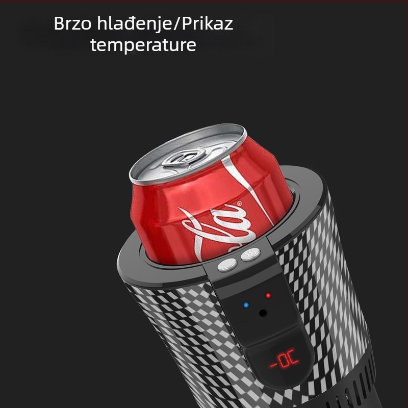 Prijenosni automobilski hladnjak za automobil preko granice, brza rashladna šalica, mala poluvodička rashladna šalica za automobil s toplom i hladnom vodom za kućnu upotrebu