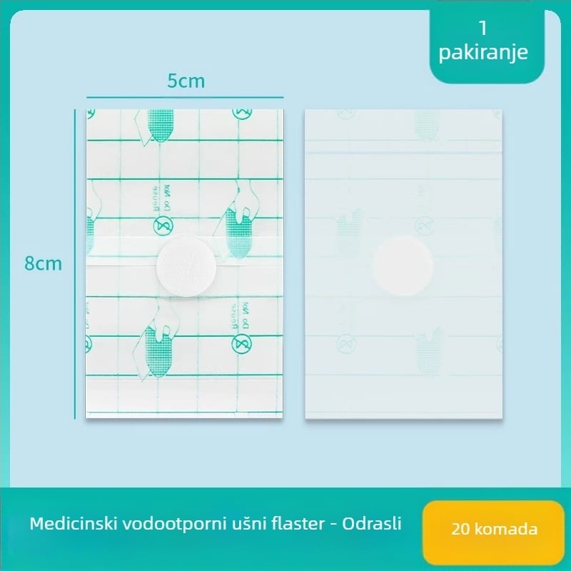 Medicinski vodootporni flasteri za uši za djecu, plivanje, kupanje novorođenčadi, odrasle, rupa za srednje uho, zaštita od vode, štitnici za uši