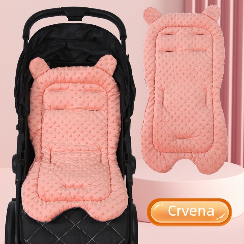 Jastuk za auto za bebe, pamučni jastuk, jastuk za bebe za jesen i zimu, jastuk za hodanje, artefakt za bebe za sva godišnja doba, univerzalni jastuk za zaštitu grebena, prostirka za ležanje