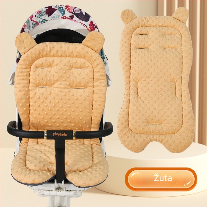 Jastuk za auto za bebe, pamučni jastuk, jastuk za bebe za jesen i zimu, jastuk za hodanje, artefakt za bebe za sva godišnja doba, univerzalni jastuk za zaštitu grebena, prostirka za ležanje