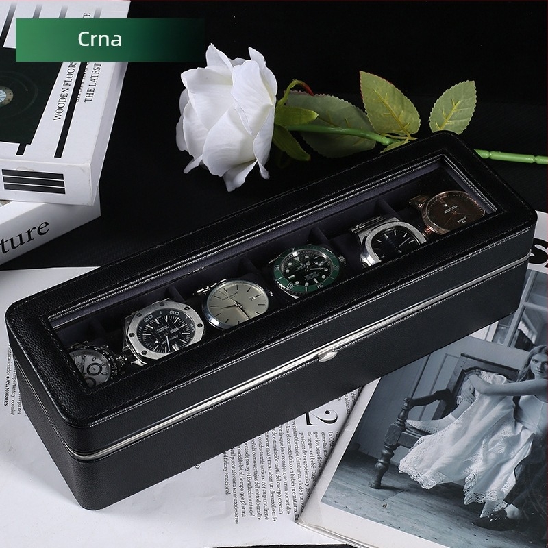 Kutija za satove Nova Hardware Edge kutija za pohranu šesteroznamenkastih satova, kutija za kolekciju vrhunskih satova, kutija za kućno prikazivanje satova