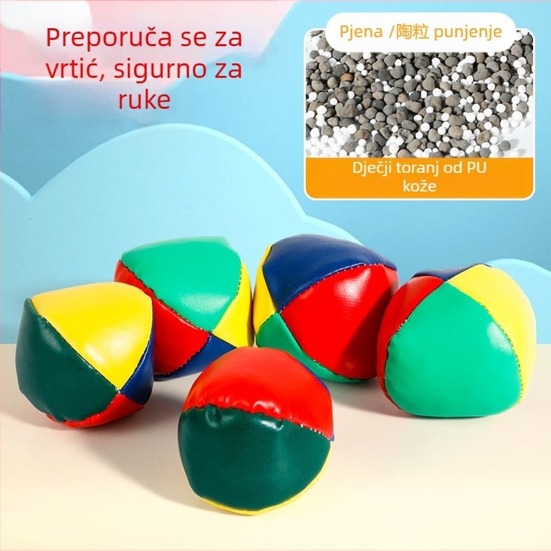 PU vreća s pijeskom dječja vreća s pijeskom vrtićka osnovna škola učenici posebna ručno izrađena vreća s pijeskom bacanje mete bacanje vreće s pijeskom igračka za igru