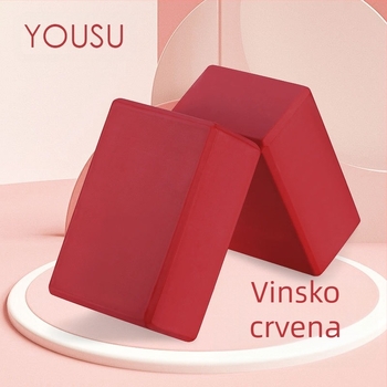 469 Joga cigla 250g visoke gustoće očvršćavanja profesionalna joga cigla za vježbanje početnika jastučić za visoku plesnu ciglu