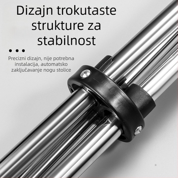 Treća generacija univerzalne prijenosne vanjske stolice sa štakama, višenamjenske sklopive hodalice s dvostrukom namjenom i stolice sa štakama za starije osobe