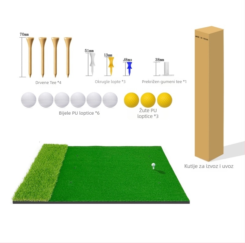 Izravna opskrba tvornice preko granice vruća prostirka za golf na otvorenom, prostirka za golf, prostirka za golf