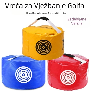 Sprava za vježbanje zamaha u golfu, vreća za udaranje za poboljšanje snage i preciznosti, vreća za zamah za početnike, pomoćni pribor