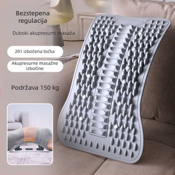 Lumbalno olakšanje, podizanje struka, istezanje i trakcija, masažer za leđa, Božanska oprema, vježbe za korekciju kralježnice, ploča za potporu struka