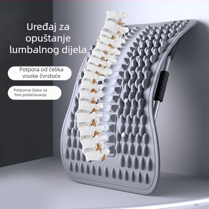 Lumbalno olakšanje, podizanje struka, istezanje i trakcija, masažer za leđa, Božanska oprema, vježbe za korekciju kralježnice, ploča za potporu struka