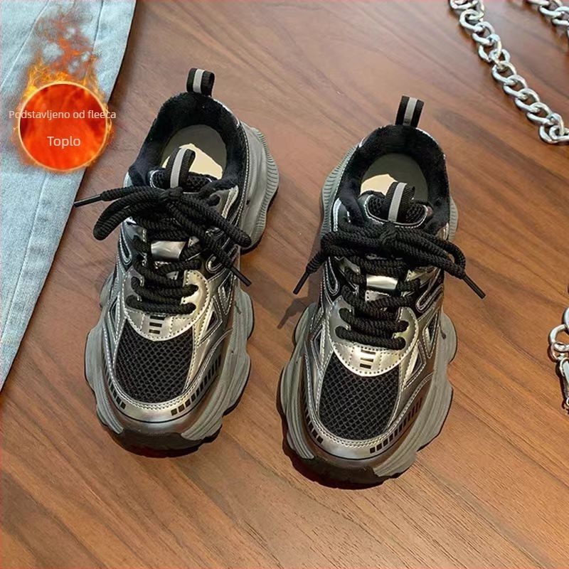 Djevojačke tenisice 2025. Proljeće, jesen i zima Dječje ležerne tenisice za trčanje za osnovnu školu Djevojačke cipele Torre Dječje modne cipele od dva pamuka