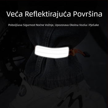Novi reflektirajući pojas za jahanje, zaštitni pojas za hlače, uski pojas za noge, cestovni, planinski biciklizam, noćni biciklizam, sigurnosni pojas za upozorenje