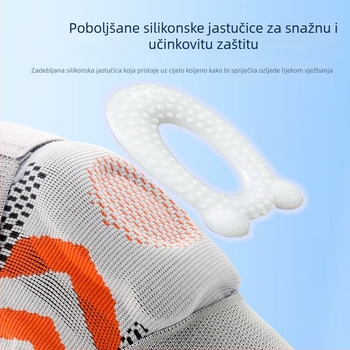 Sportski štitnik za koljena za mušku košarkašku opremu, zaštitni remen za zglob koljena, ljetna ozljeda, profesionalni meniskus, badminton