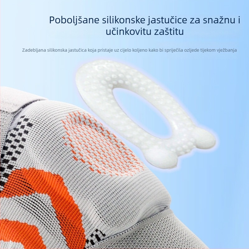 Sportski štitnik za koljena za mušku košarkašku opremu, zaštitni remen za zglob koljena, ljetna ozljeda, profesionalni meniskus, badminton