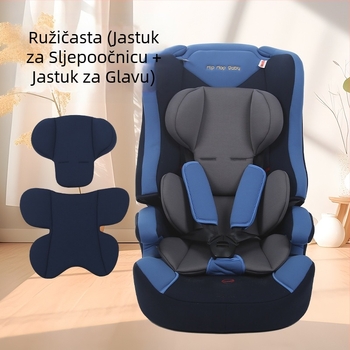 Unutarnji jastuk za dječju autosjedalicu, Promjenjivi jastuk, Košara za kolica, Univerzalna zaštita za struk, Zaštita za glavu, Fiksni jastuk za sva godišnja doba