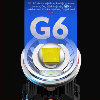 LED senzorska svjetiljka za glavu, snažno svjetlo, vanjska punjiva ribolovna svjetiljka, prijenosna i punjiva rudarska svjetiljka za glavu