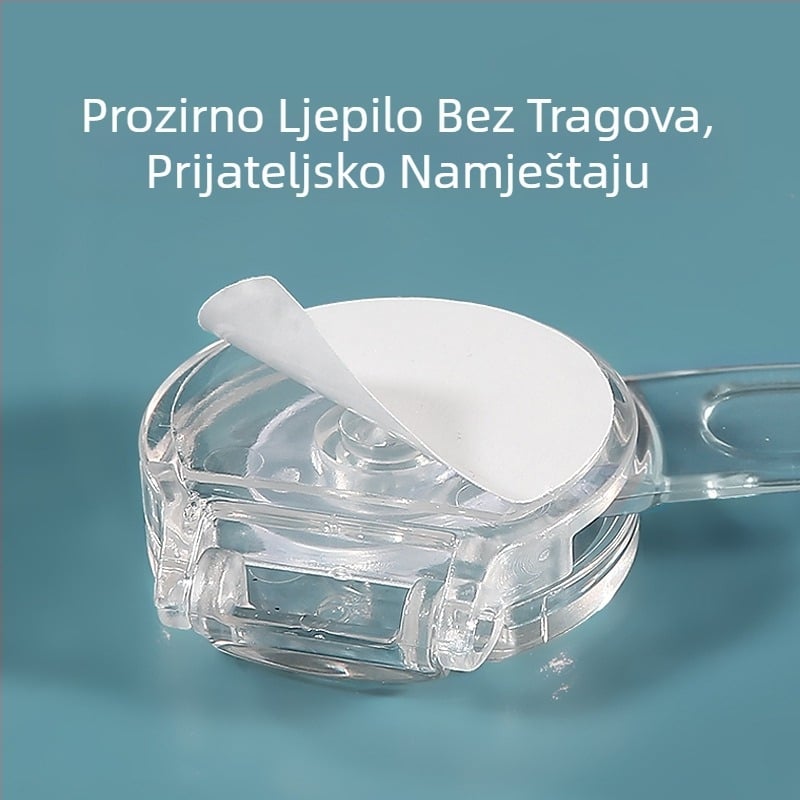 Višenamjenska sigurnosna brava za djecu, par za otključavanje, dječja brava za ladicu s mogućnošću priklještenja, brava za vrata dječjeg ormarića, Amazon prekogranična brava