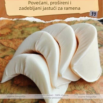 Scenska haljina za predstave, pravokutni jastučić za ramena, ekstra prošireni zadebljani jastučić za ramena, pamučni jastučić za ramena za odijelo