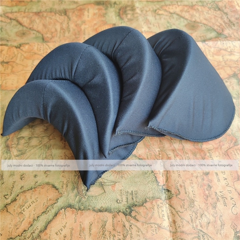 Scenska haljina za predstave, pravokutni jastučić za ramena, ekstra prošireni zadebljani jastučić za ramena, pamučni jastučić za ramena za odijelo