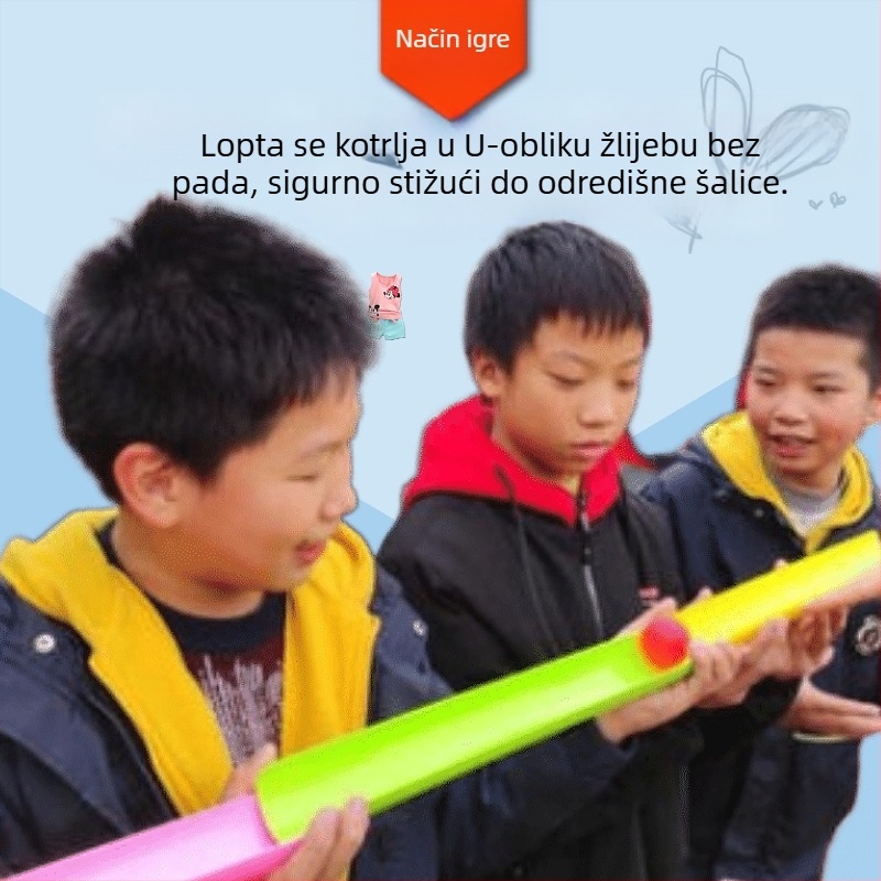 Zhuxing Wanli U-oblikovani utor za prijenos energije Vanjski vanjski trening Grupna izgradnja Rekviziti za igre Oprema za zabavne igre