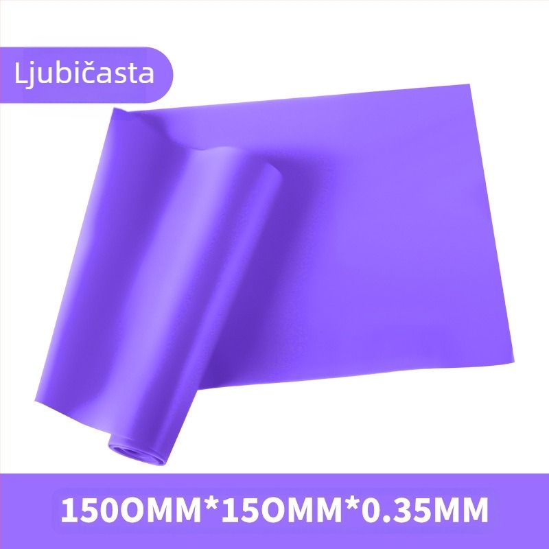 Joga elastična traka za povlačenje, sportska fitness traka otpora, fitness za bokove, istezanje, trening, traka za istezanje, TPE traka za povlačenje