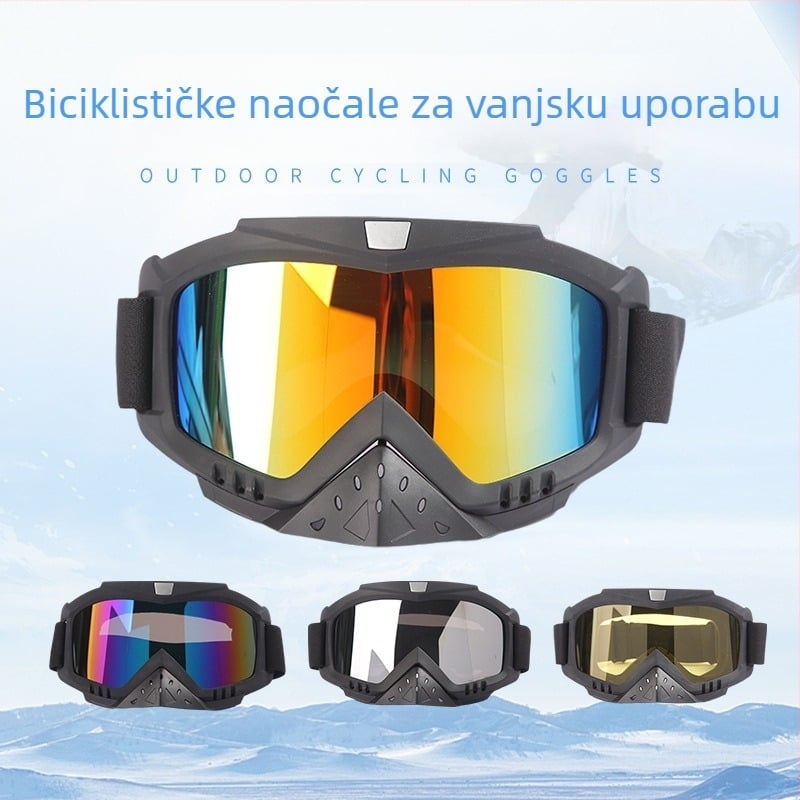 Veleprodaja naočala za vanjsku vožnju, planinske kolica za vožnju, vjetrootporne naočale za pijesak, sportske naočale za vanjsku upotrebu