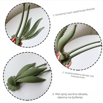 Nova korejska verzija ekstra velike kopče za kosu s pačjim kljunom, jednostavna modna kopča za kosu, kopča za kosu za majku, stražnji dio glave, veleprodaja