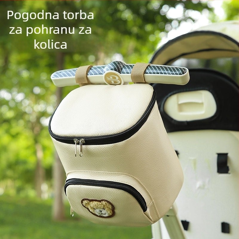 Univerzalna viseća torba za bebe za hodanje, torba za pohranu dječjeg tricikla, vodootporna torba za pohranu dječjeg automobila velikog kapaciteta
