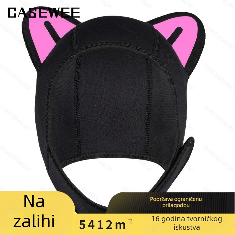 Spot Cross-Border muške i ženske kape za plivanje, neoprenske kape za zaštitu od sunca, tople kape za ronjenje, surfanje, zimsko plivanje, topli setovi za ronjenje