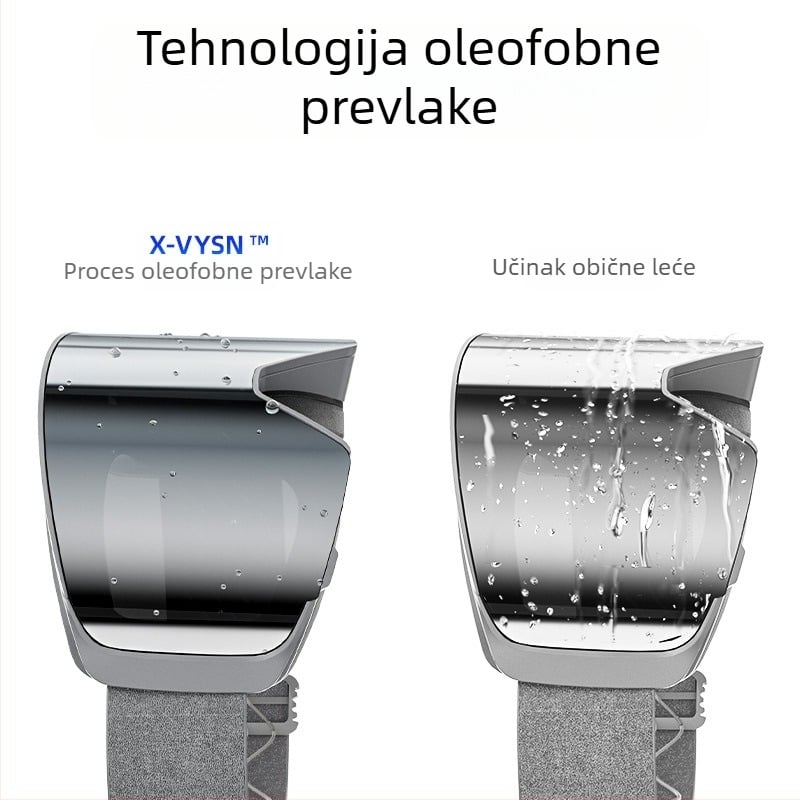 Kapvoe preklopne skijaške naočale protiv zamagljivanja, profesionalne naočale za planinarenje na otvorenom, otporne na vjetar, naočale za snijeg s jednom i dvije ploče