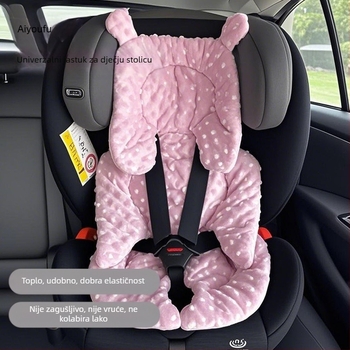 Amazon dječja kolica jastuk za jesen i zimu zadebljana dječja pamučna podloga za spavanje s četiri godišnja doba za bebe u stilu hodanja