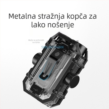 Vanjska svijetla lampa za popravak i održavanje automobila, višenamjenska rotirajuća žiroskopska svjetiljka s jakim magnetskim svjetlom upozorenja