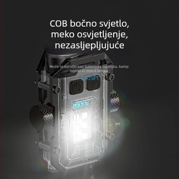 Vanjska svijetla lampa za popravak i održavanje automobila, višenamjenska rotirajuća žiroskopska svjetiljka s jakim magnetskim svjetlom upozorenja