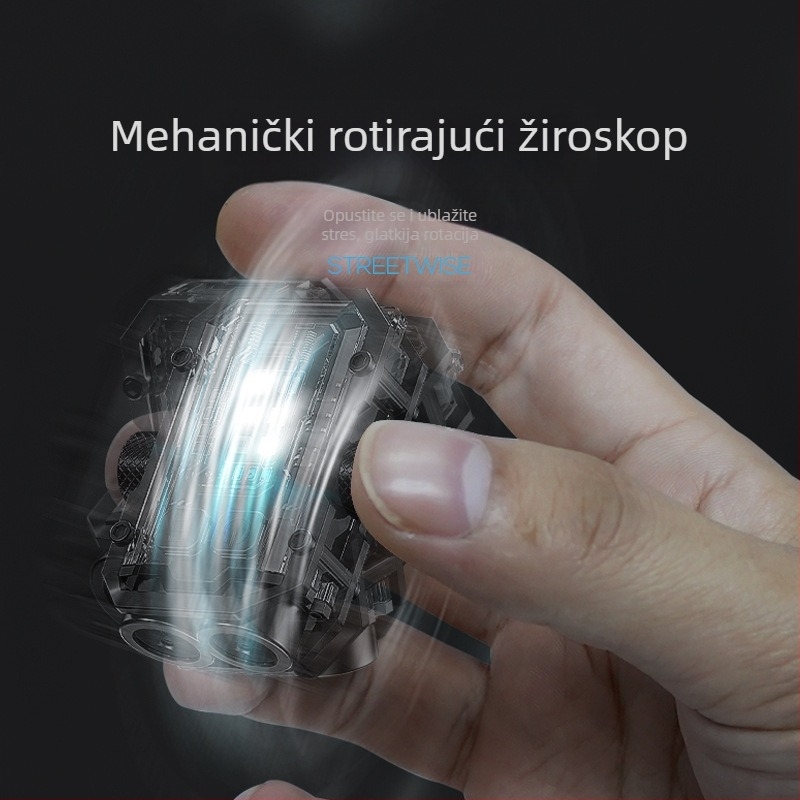 Vanjska svijetla lampa za popravak i održavanje automobila, višenamjenska rotirajuća žiroskopska svjetiljka s jakim magnetskim svjetlom upozorenja