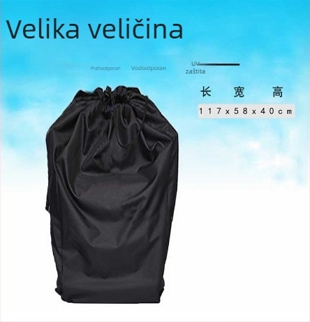 Velika torba za pohranu dječjih kolica, navlaka za prašinu, navlaka za kišobran, univerzalna sigurnosna sjedalica za ukrcavanje, osnovna putna torba